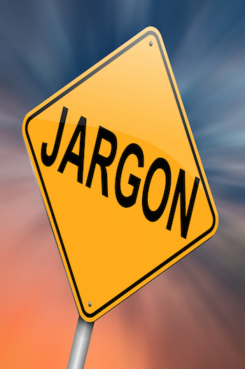 jargon warning sign